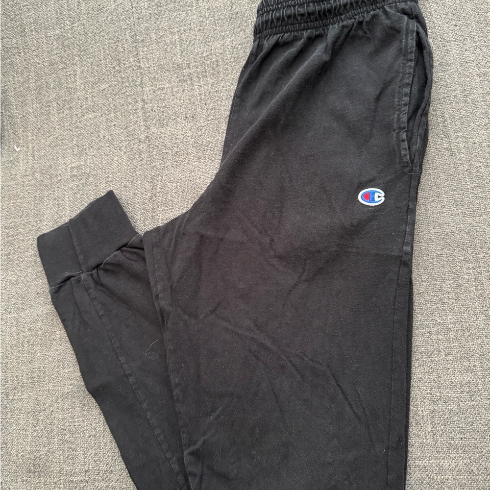 Champion Black Slim Fit Sweatpants